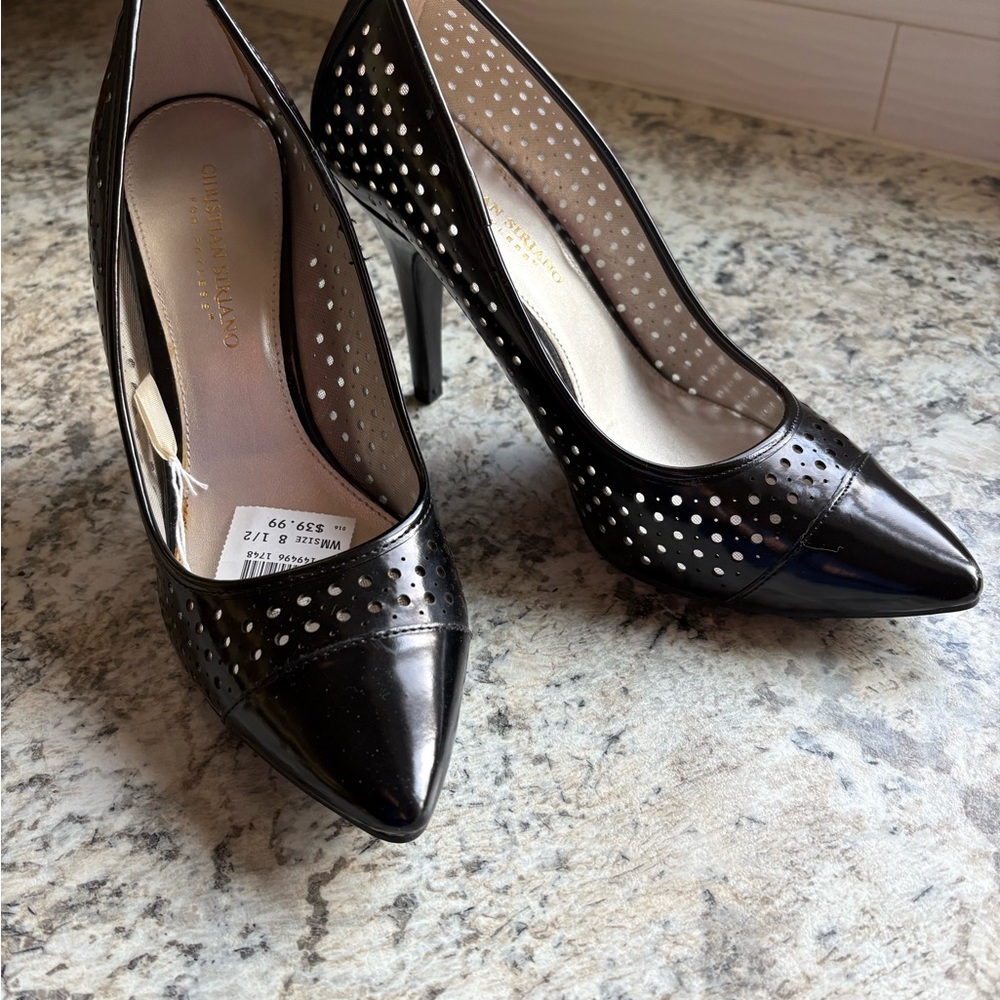 Christian Siriano Manic Anime 8 1/2 High Heels Black